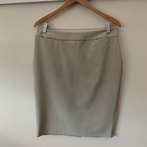Oatmeal Pencil skirt